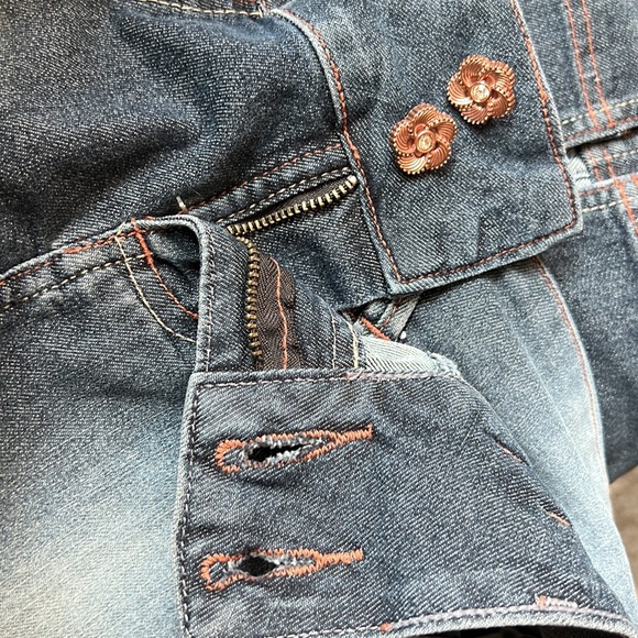 LN Jeans Faded Black Wash Pencil Skirt - Picture 14 of 14